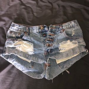 One Teaspoon Relaxed Fit shorts